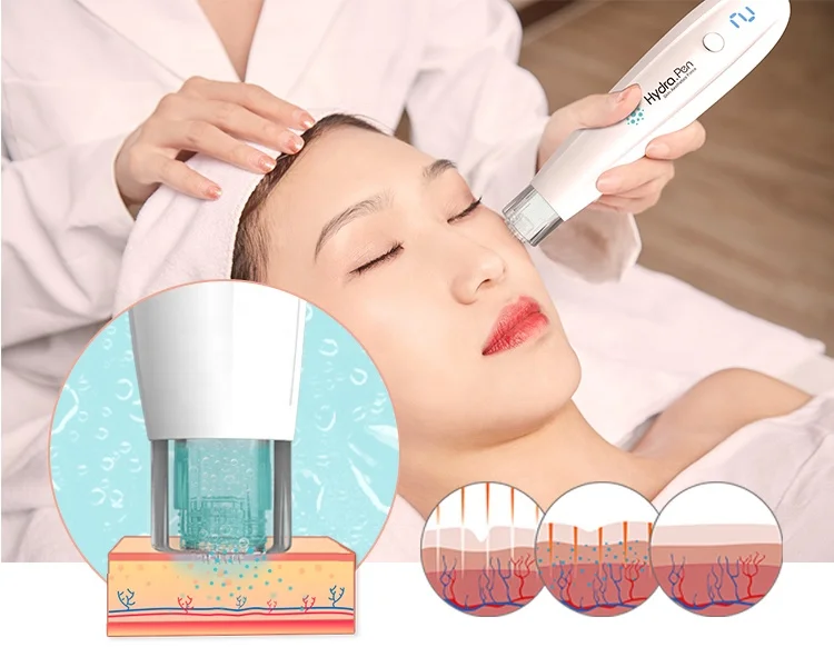  Инновационная Дерма-ручка Hydrapen H2 интегрированный дизайн сыворотка для мезотерапии дермапен с