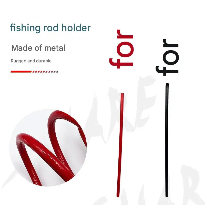 New Hot Sale Metal Fishing Rod Ground Support Storage Rack Leg Ground Fish Rod Holder Support Storage Rack Leg Sea Fishing Rod