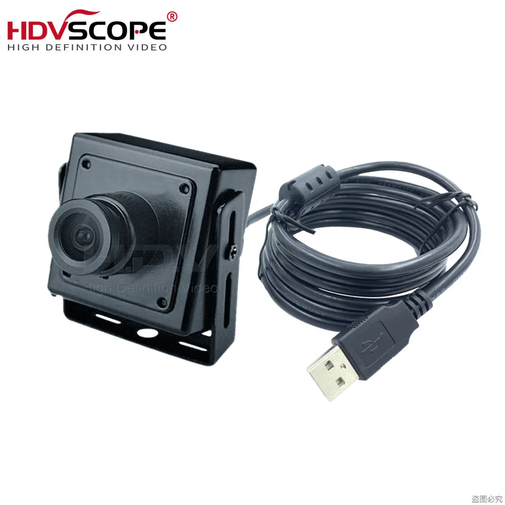 0.1Lux 2.0MP 1080P 120fps 34*34mm Color USB Camera with 1.7mm Fisheye Lens wide angle 160 degree