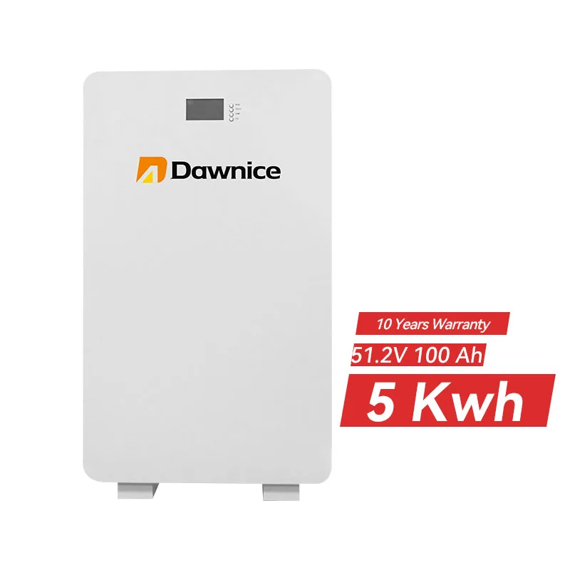 Dawnice 48 volt 51.2v 100ah 150ah 200ah 300ah 5kwh 10kw 15kw LiFePO4  Wall-mounted battery
