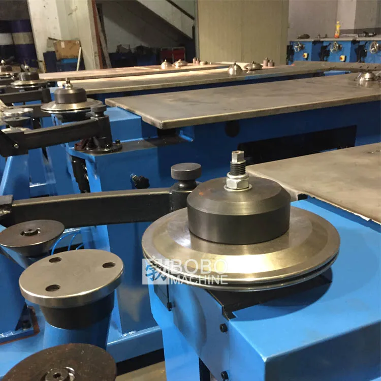 hvac spiral round air condition flange gorelocker wire spiro cnc duct tube pipe form make machine manufacture supplier