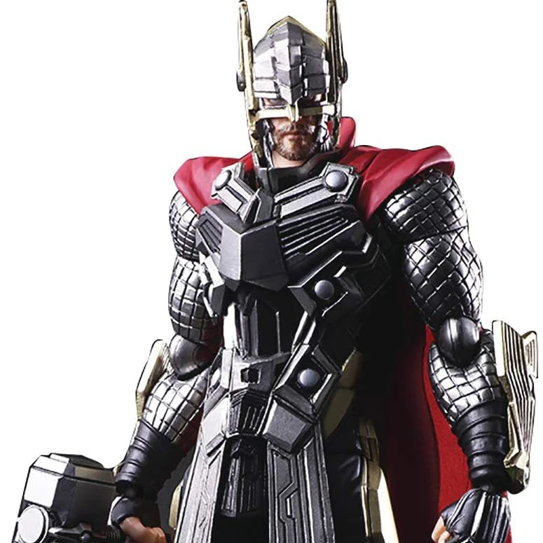 Custom Cosmic Thor Variant With Art Action Figure