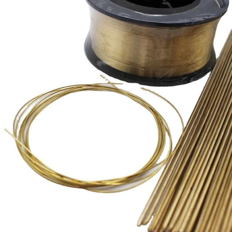 Chinese factories Copper Welding Wire Bronze Wire Factory Direct Sale Pure Copper Welding Ring/rod