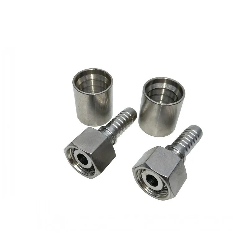 Фитинг для гидравлического шланга Eaton Yonghua метрический H тяжелый 205 прямая внутренняя резьба 24 градуса конус с уплотнительным кольцом