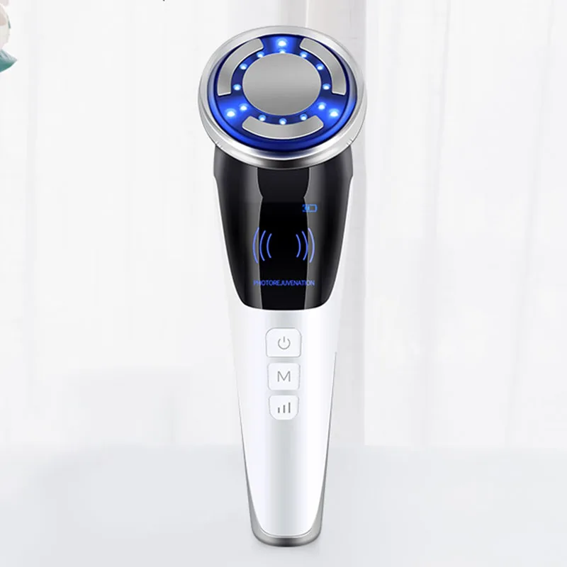 LED Photon Therapy Home Use 5 in 1 led skin tightening Beauty Device High Frequency Skincare Beauty Tool