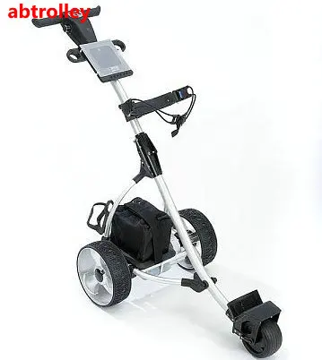 
Lithium Battery Electric golf push cart 3 wheels Hot Design Popular Electric Golf Trolley 