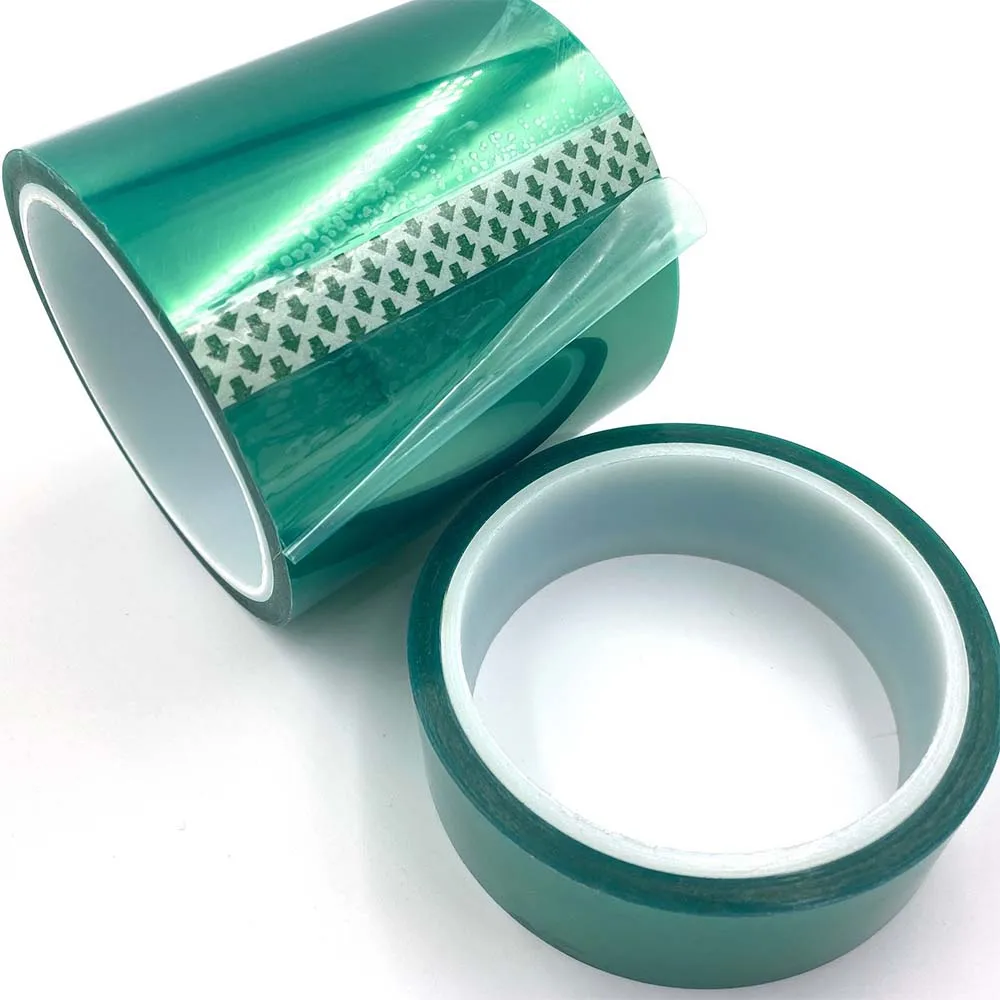Green PET Tape with Soft Hardness High Gloss Surface Plain for Injection Molding Processing