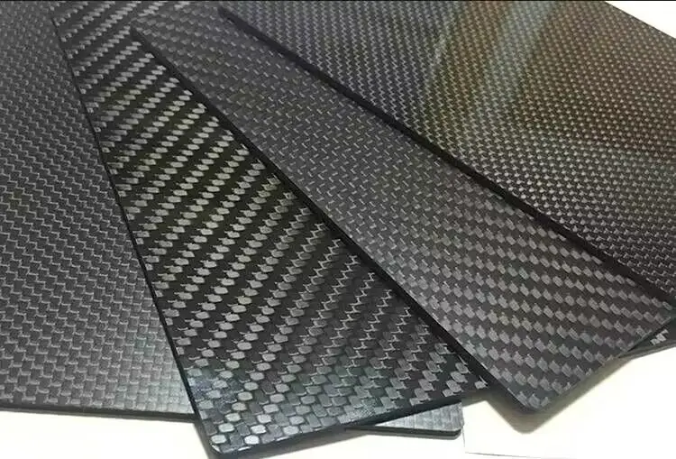 High Quality Carbon Fiber Laminated Sheet Thickness 2mm 3mm 4mm Customized Size Plate