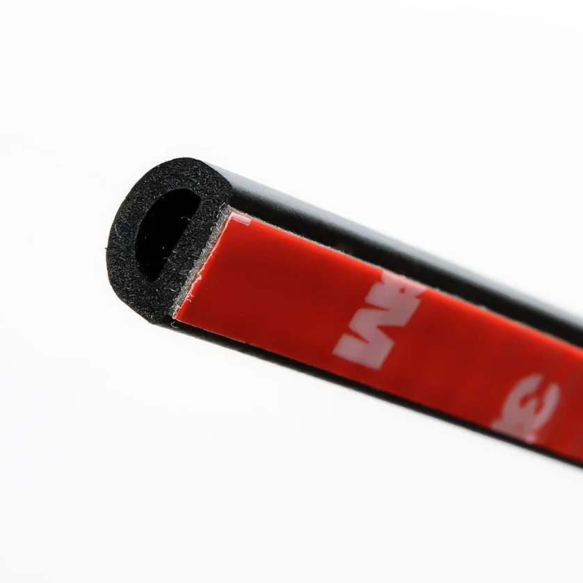 
Amazon Supplier self-adhesive D gasket EPDM seal strip foam rubber D shape rubber seal strip 