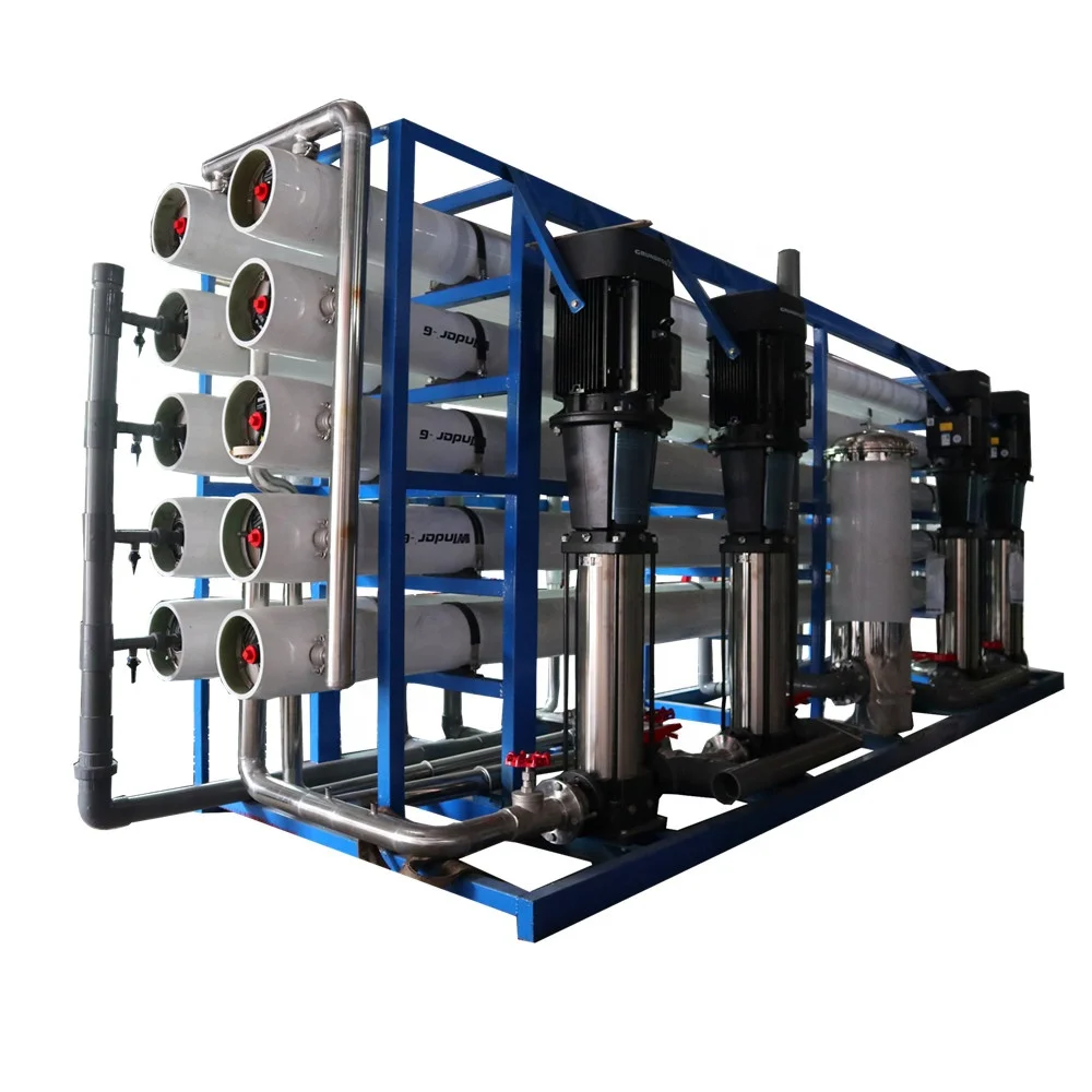 Customized reverse osmosis brackish water desalination purification equipment ion separation equipment uf membrane 100L-10T