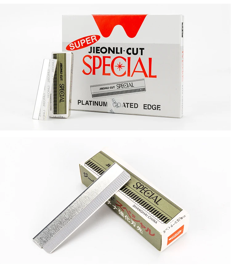 Лезвия для бритвы 1000 шт., сменные головки типа, домашний Профессиональный инструмент для салона, парикмахерской, стрижки волос, лица, Стайлинг для бритья 6002 #