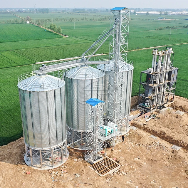 Заводская цена Вертикальный Силос Для хранения пшеницы кукурузы