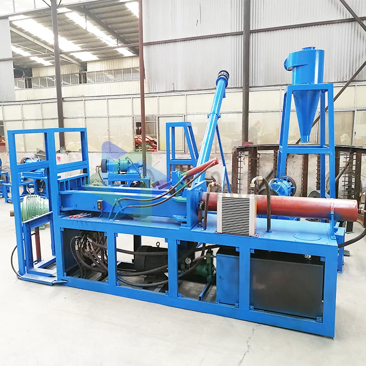 Full Automatic Waste Tyre Recycling Machine Rubber Powder Production Tire Shredder