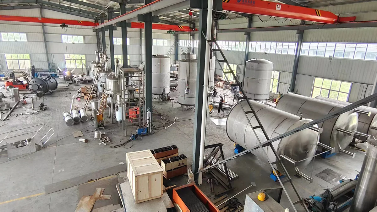 FJ high efficient factory price chemical biodiesel polymerization reactor prices