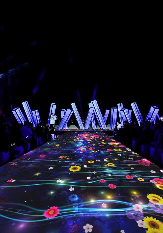 Pandora Dream AR Virtual Football Games Android System Interactive Floor Projection System Outdoor Interactive Floor