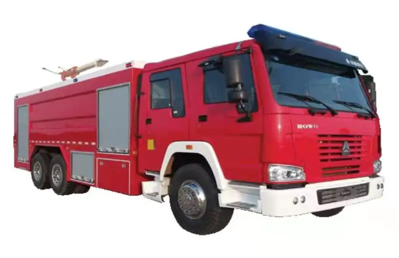 china low price 6x4 fire fighting truck for