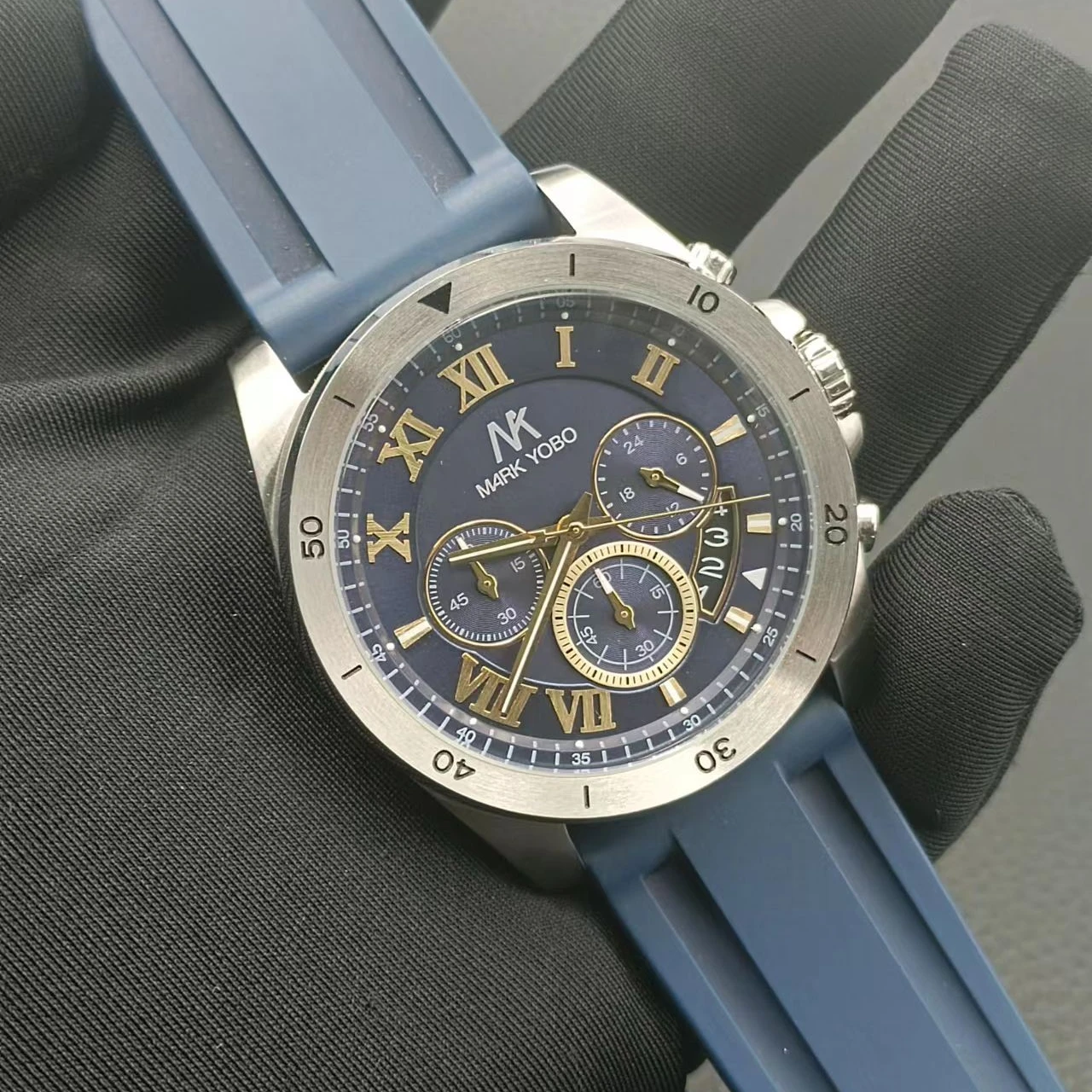 Customized Watches 316L Stainless Steel Waterproof Japan Movement Men Wrist Quartz Watch