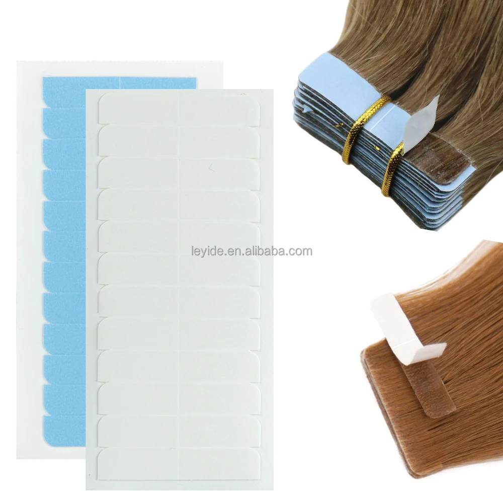 AliLeader Waterproof Wig Toupee Hair Tape Strip Super Double Sided Adhesive Tape for Hair Extensions Replacement