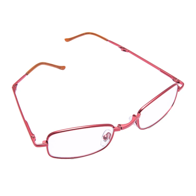 Unisex Metal Folding Readers Fold Magnify full Frame adjustable foldable reading glasses