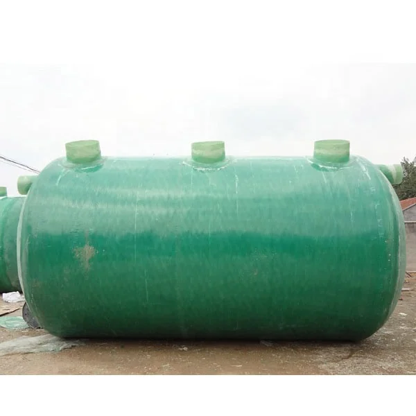 Fiberglass reinforced plastic underground Bio digester FRP Septic Tank 10000Litre