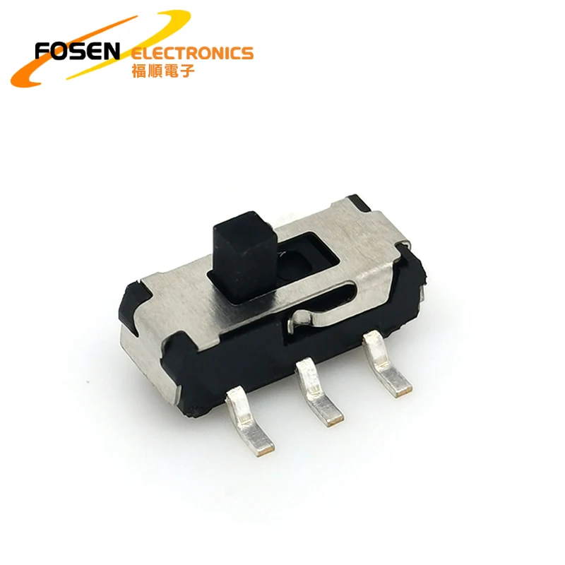 FOSEN Patch/direct Insertion 3-pin/6-pin 2nd Gear 2p2t wholesale mini sliding micro switch MS-22D01