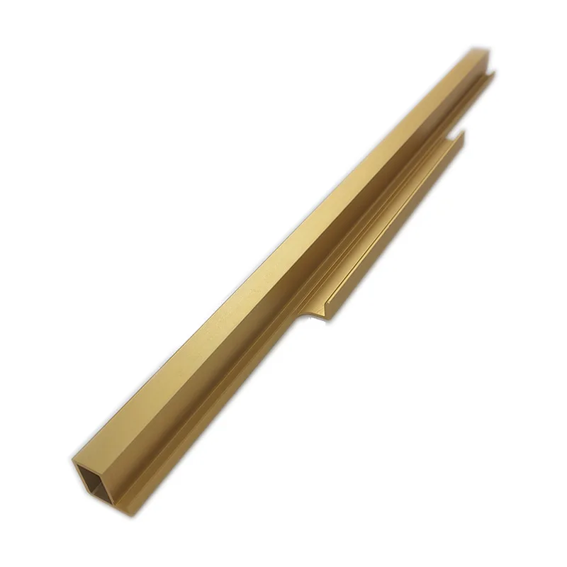 Furniture Aluminum Profile Aluminum Wardrobe Swing Glass Door Cabinet Door Handle Profile Aluminum Cabinet Door Profiles