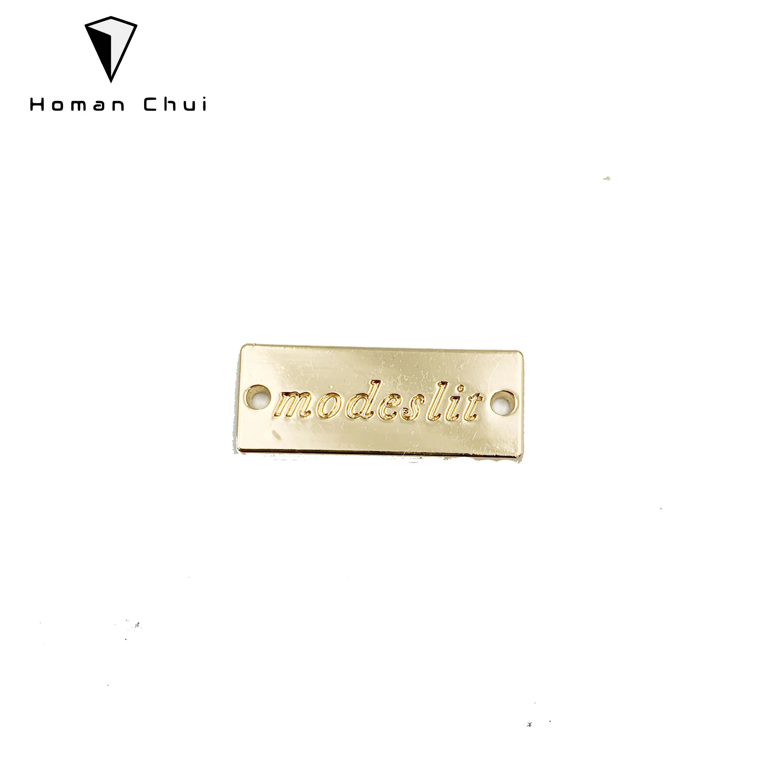 2020 new design metal label metal tag for clothing/hats/scarf