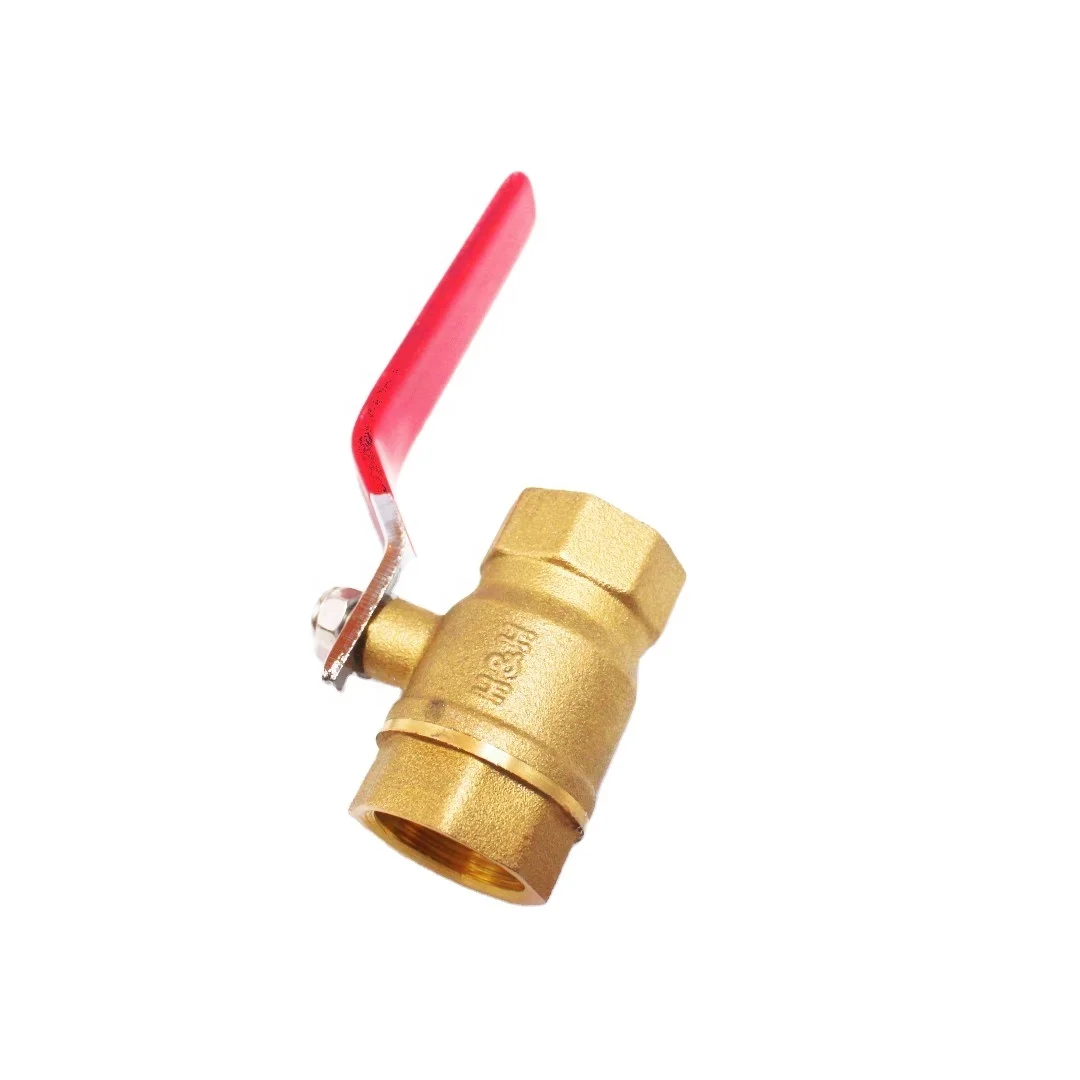 Nice quality  High-quality 3/4inch brass high-pressure ball valve BSP/NPT kit and nut manufacturer