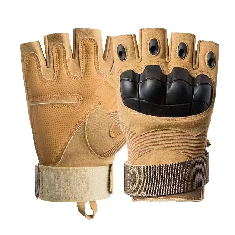 Half Finger Tactical Gloves Outdoor cycling sports Driving gloves Anti slip breathable Air soft Gloves for men and women