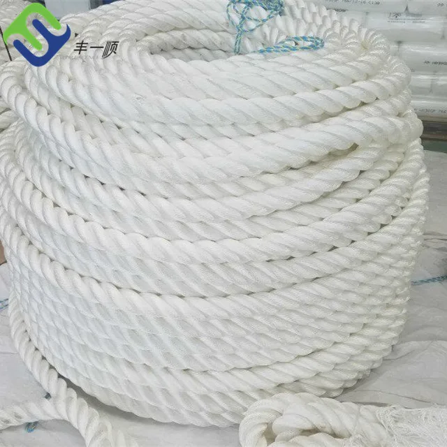 Trust supplier multifilament 3 strand twist Polypropylene Yacht Rope