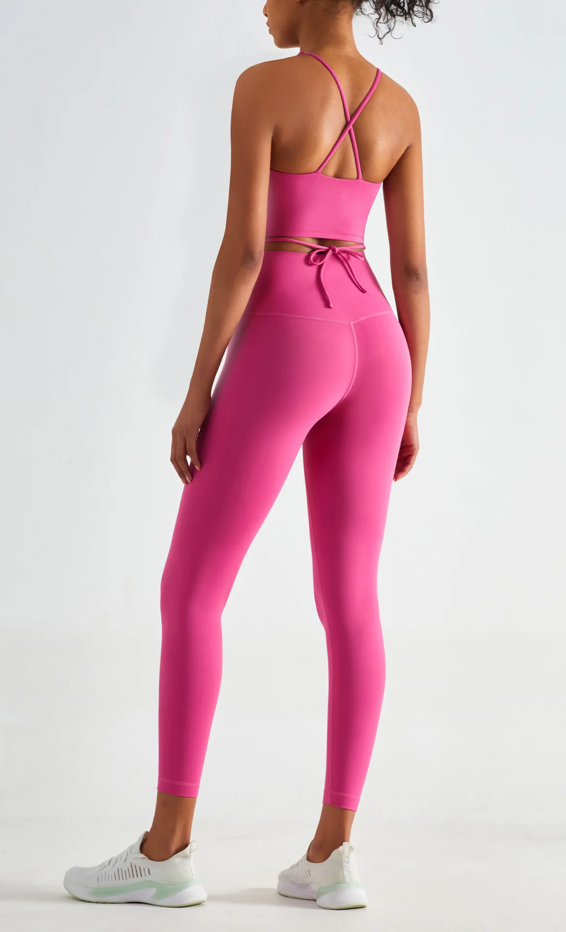 Yoke 2024 Women Gym Fitness Sets Activewear High Waist Leggings Yoga Wear Seamless Workout Yoga Set