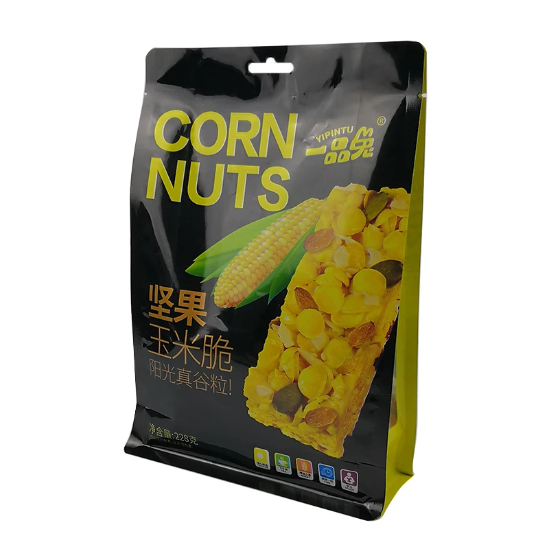 customized popcorn nylon packaging