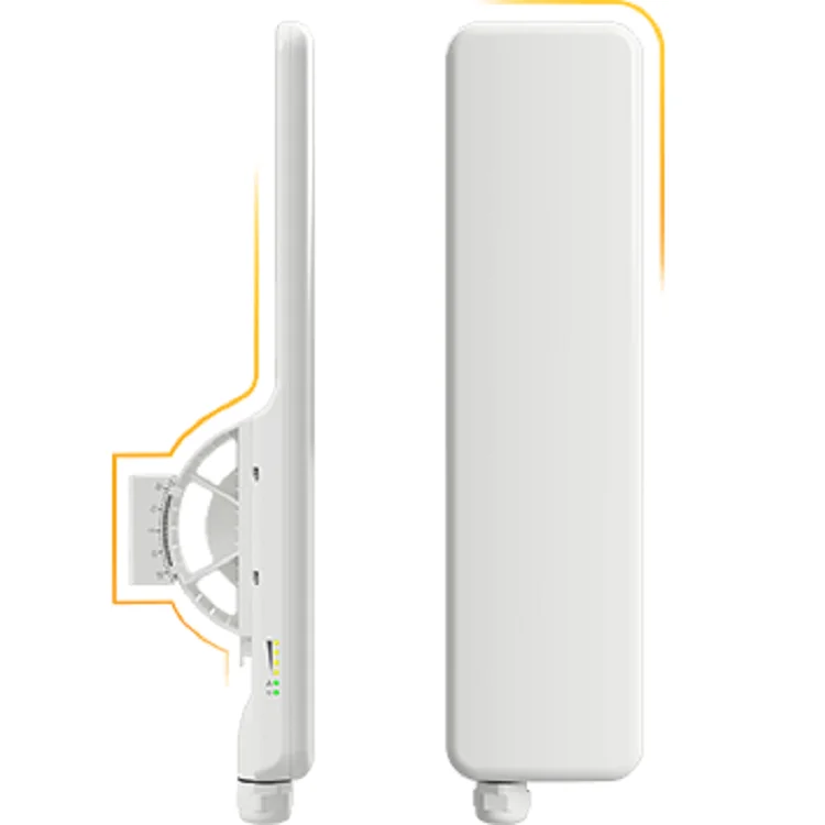 5Km 18dBi Antenna Gain  PTP/PTMP 2-90n 2.4GHZ MIMO CPE Outdoor Wireless Access Point Bridge