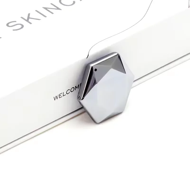 Factory Wholesale Customized Mini Terahertz Energy Stone Scraping Face Yoga Handheld Gua Sha Board Massage Tools