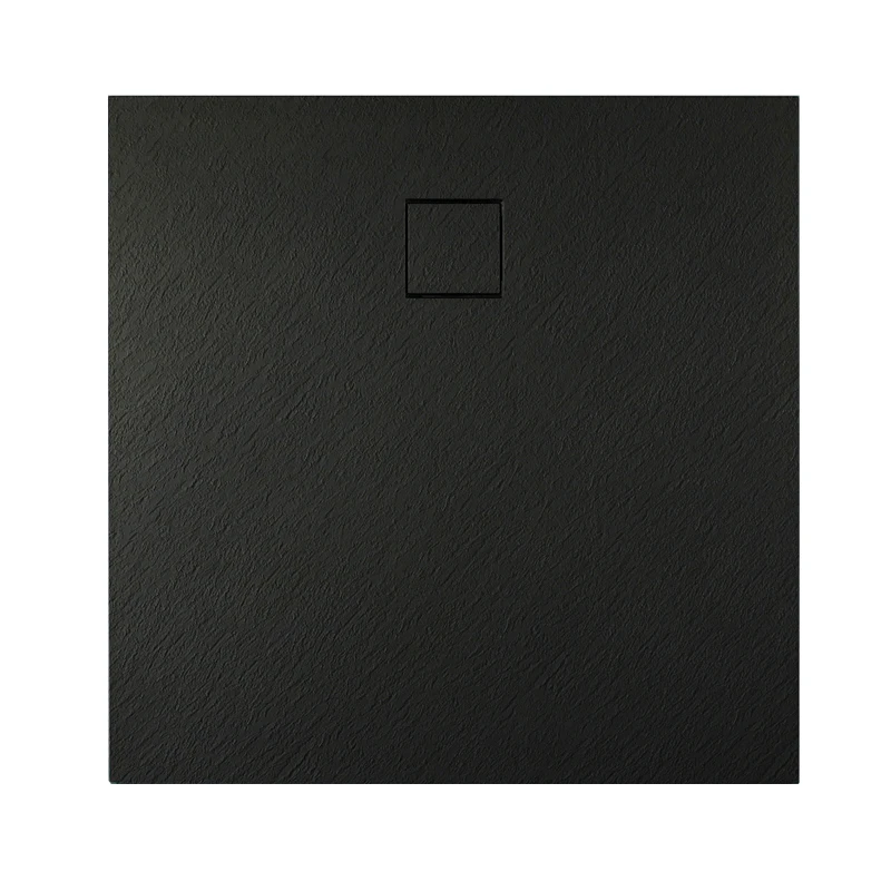 custom size SMC material high-grade shower tray grey SMC shower tray Customized Size