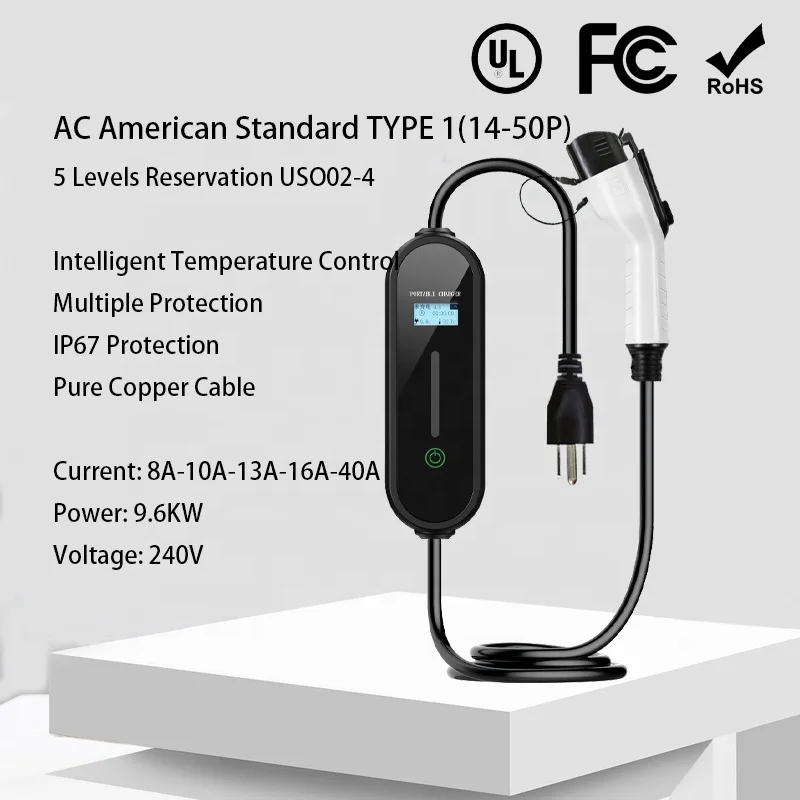 AC American standard type 1 ZR-USO02-4 the cable core material is oxygen-free pure copper cable waterproof