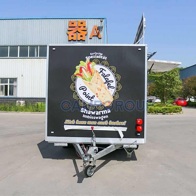 Многофункциональный прицеп для пищевых продуктов с полным кухонным оборудованием фургон еды продажи США