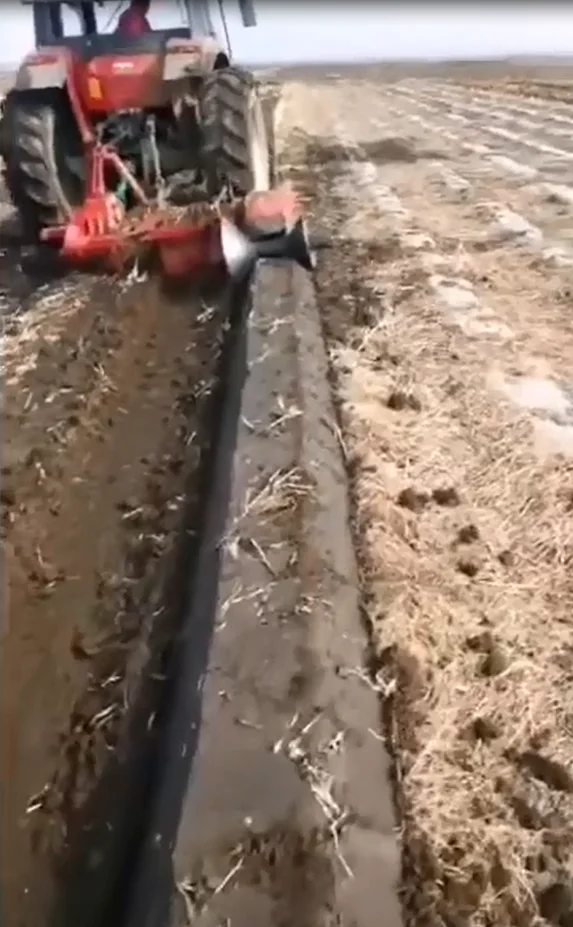 Agricultural farm bed vegetable tractor 3 point hitch potato ridger for sale