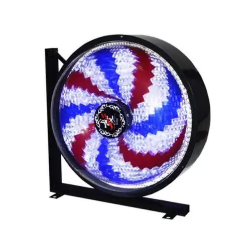 Rotating Barber Pole Led Light Salon Sign Light Hair Salon Barber Shop Open Sign Barber Pole