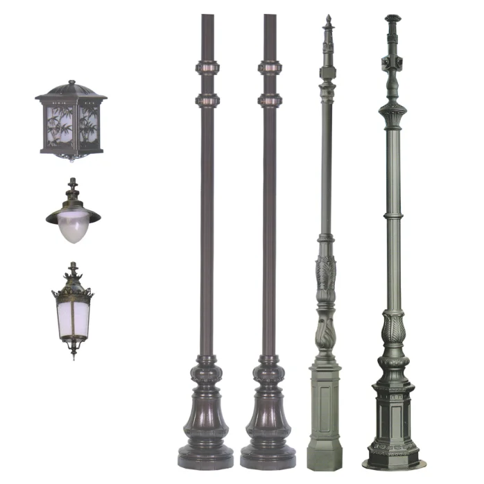 20ft aluminum street light poles for sale used