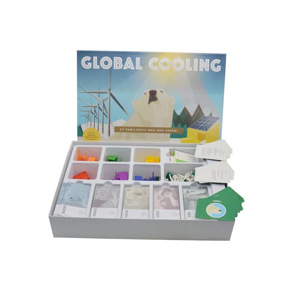 Custom Design Tabletop Game Set Printing Multi Board Games Sets With Cards And Box For Home Party