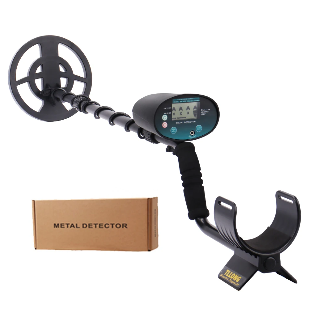 new design LCD display  metal  detector  cheaper price  waterproof searching coil