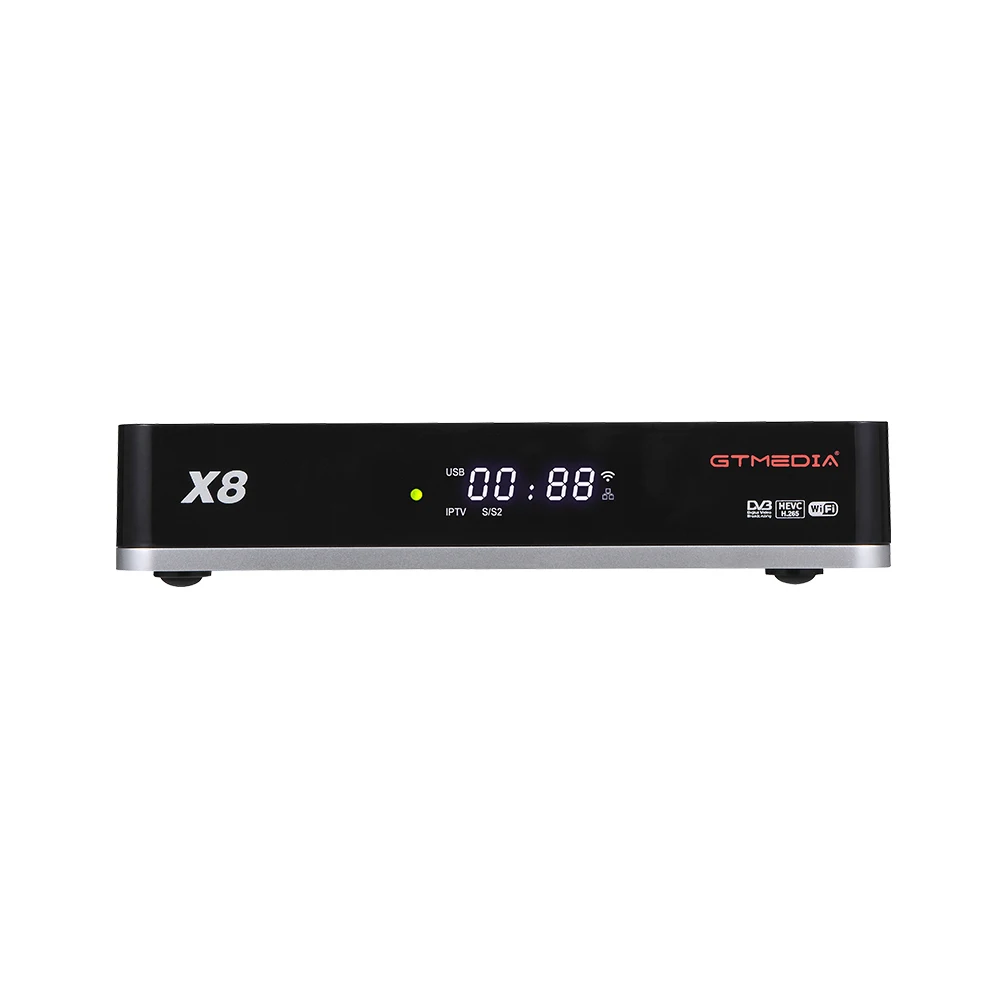  BISS автоматический ролл GTMEDIA X8 FTA DVB-S/S2/S2X спутниковый ресивер с истинным RGB