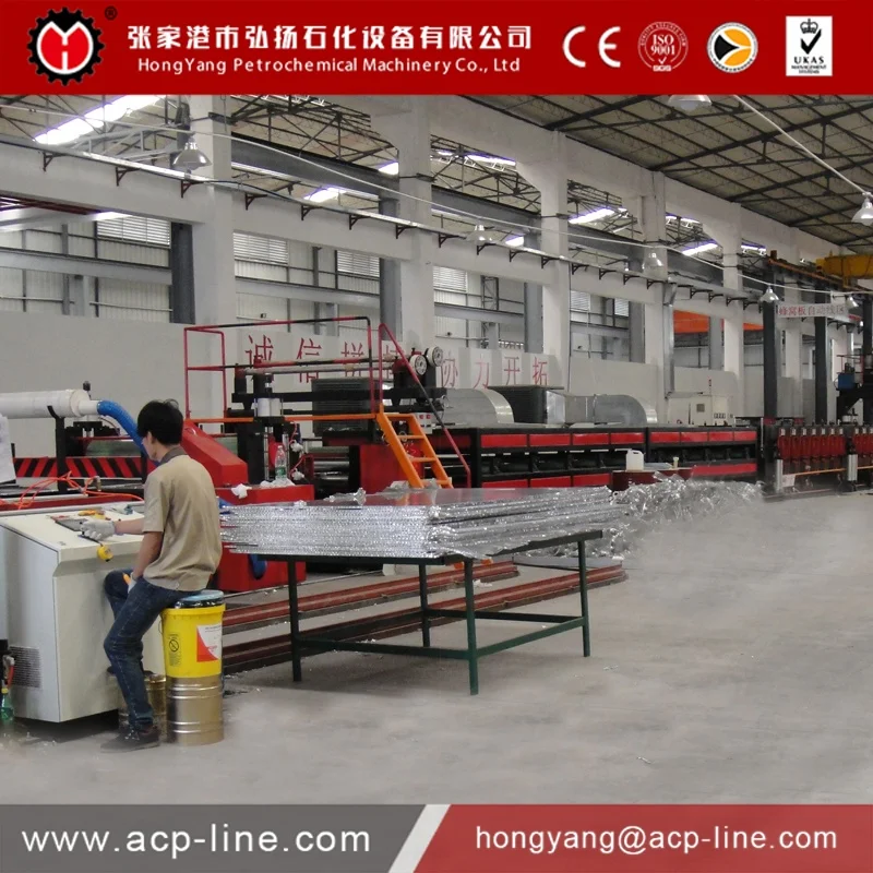 
2019 Hot sale Aluminum honeycomb composite panel product line with factory price 
