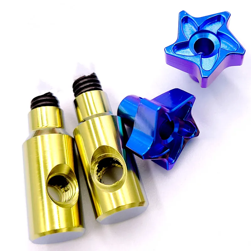 GR5  gold green purple motorcycle push rod pivot brake Radial Master Cylinder titanium  bolts