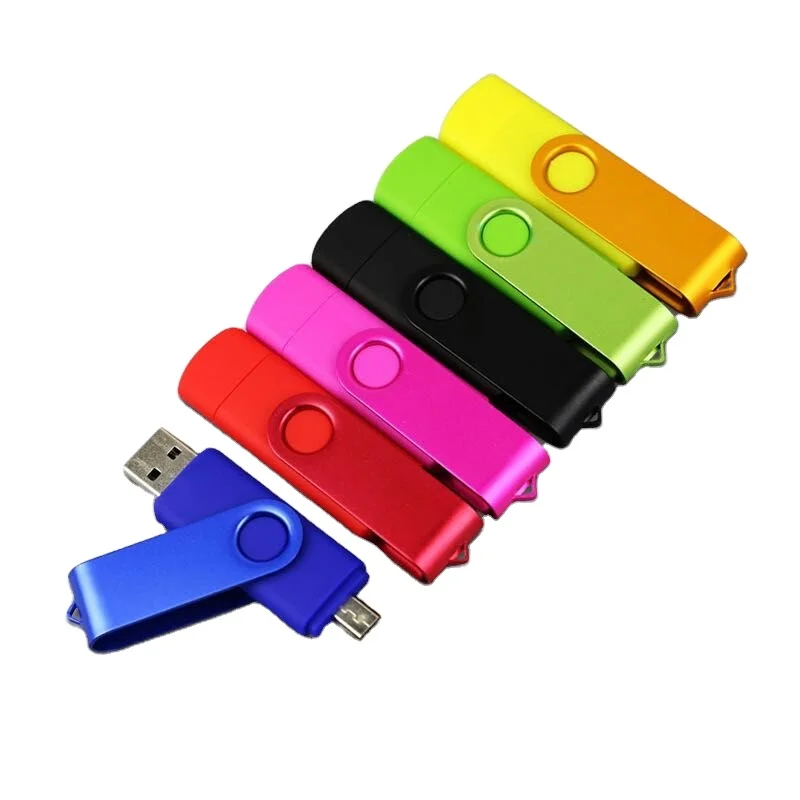 customized  Type C or OTG Usb flash Disk 2.0 with logo printing and data loading and custom packaging services
