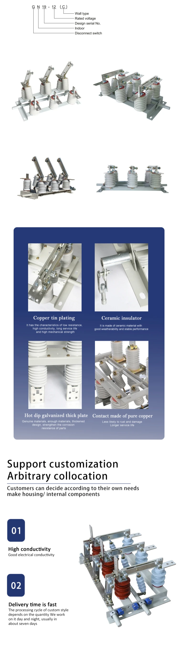 High Voltage Isolation Switch