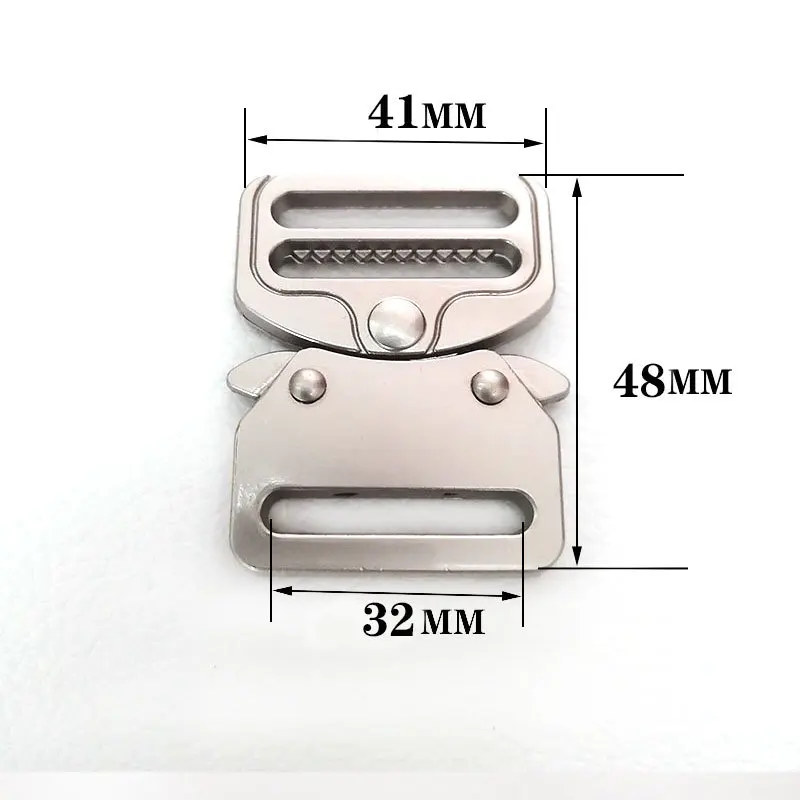 Wholesale 25mm/32mm/40mm Zinc Alloy Side Release Adjustable Buckles Backpack Buckle Safety Buckle