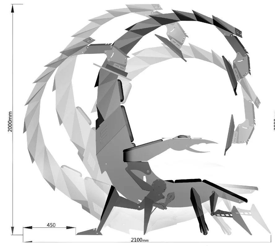 Cluvens scorpion компьютерный стул