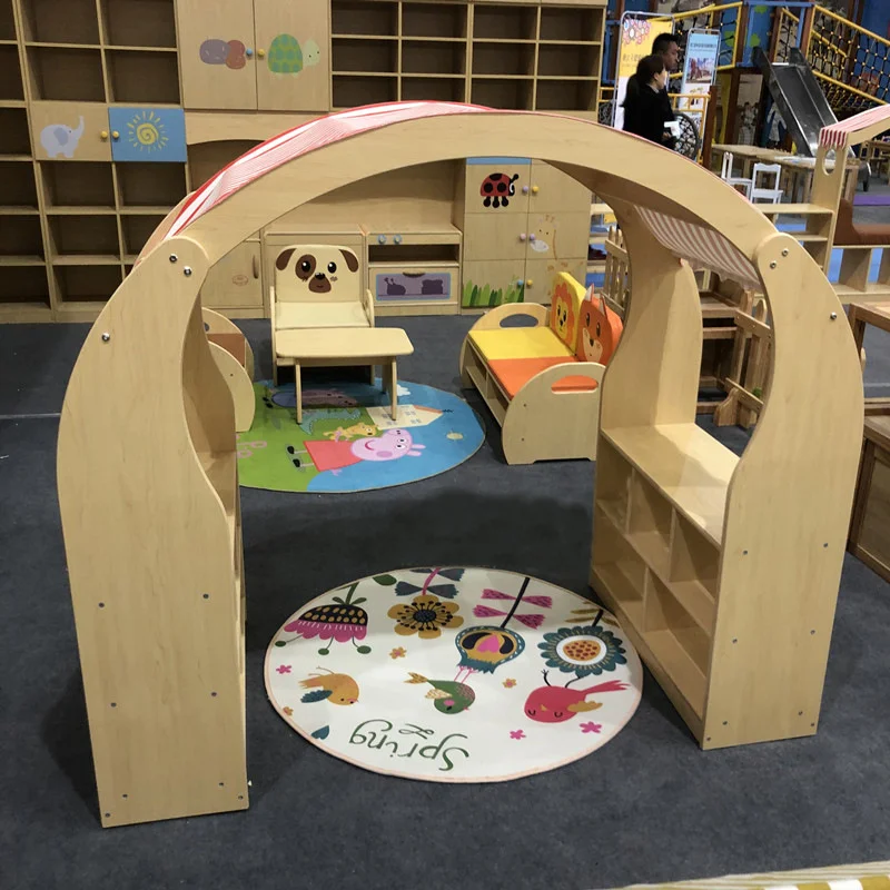 Library Furniture Bookshelf Wooden Library 3-Shelf Bookcase